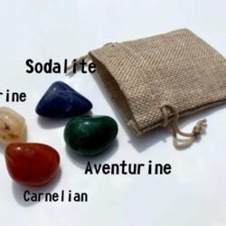 Crystal intention pouch for creativity | Terra Spirit | Spiritual | Laser cut | Handcrafted