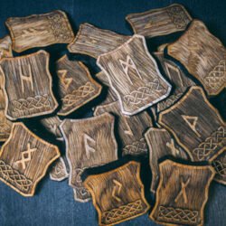 Wooden rune set Elder futhark alphabet | Terra Spirit | Spiritual | Laser cut | Handcrafted