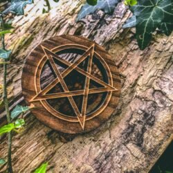 English oak altar pentacle | Terra Spirit