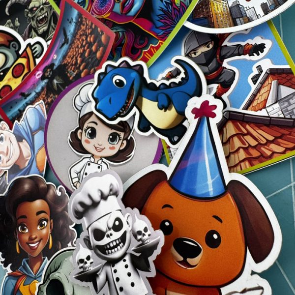 Cartoon Chef Stickers (30 Pack) - Image 4