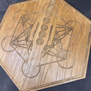 Chakra board and Metatrons cube