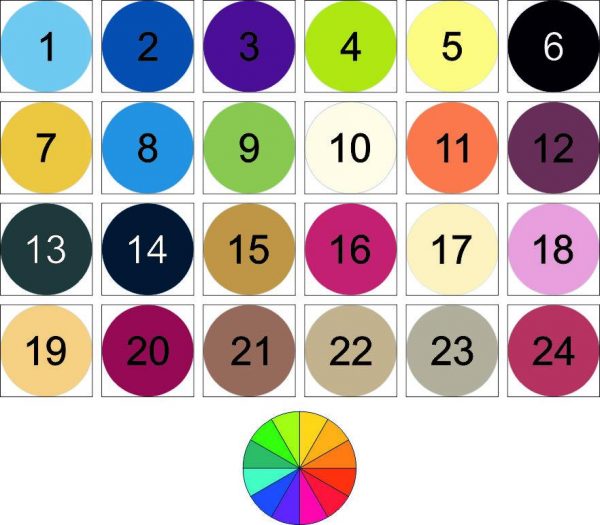 colour chart
