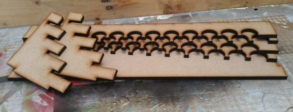 MDF Paint Pot Holder Kit