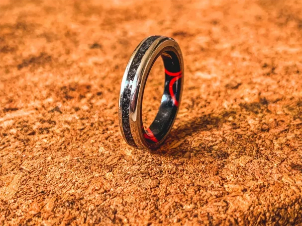 Black Obsidian ring